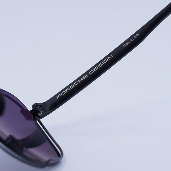 🕶️ New Porsche Design P8922 A Sunglasses - Black Frame, Smoke Lenses - Picture 7 of 8